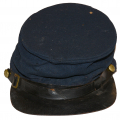 US CIVIL WAR FEDERAL ISSUE FORAGE CAP WITH MAKER’S LABEL