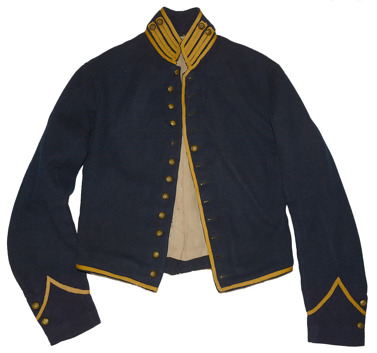 VERY NICE CONTRACTOR AND INSPECTOR MARKED CIVIL WAR US CAVALRY SHELL JACKET