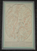 C1950’S TOPOGRAPHICAL RELIEF MAP OF GETTYSBURG