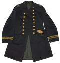 CIVIL WAR US NAVY LT. COMMANDER’S COAT AND BUCKLE OF ALEXANDER COLE RHIND - USS CONSTELLATION, USS CRUSADER, USS KEOKUK, FOUGHT CS BATTERIES AT DEEP BOTTOM, COMMANDED A “POWDER BOAT” AGAINST FT. FISHER, LATER REAR ADMIRAL