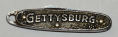 TINY GETTYSBURG SOUVENIR FOLDING POCKET KNIFE BY ARROW CO.  