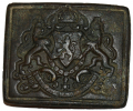 DUTCH BELT PLATE: HOUSE OF ORANGE 