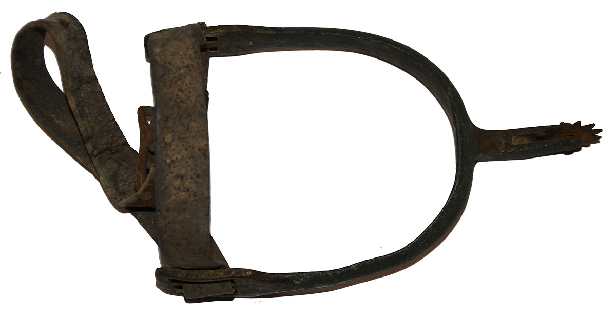 CONFEDERATE SPUR WITH STRAP