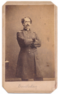 THREE-QUARTER STANDING VIEW OF GENERAL ABNER DOUBLEDAY – PRESENT AT FORT SUMTER AND GETTYSBURG