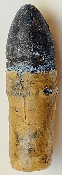 .58 CALIBER RIFLE MUSKET CARTRIDGE BY JOHNSON & DOW