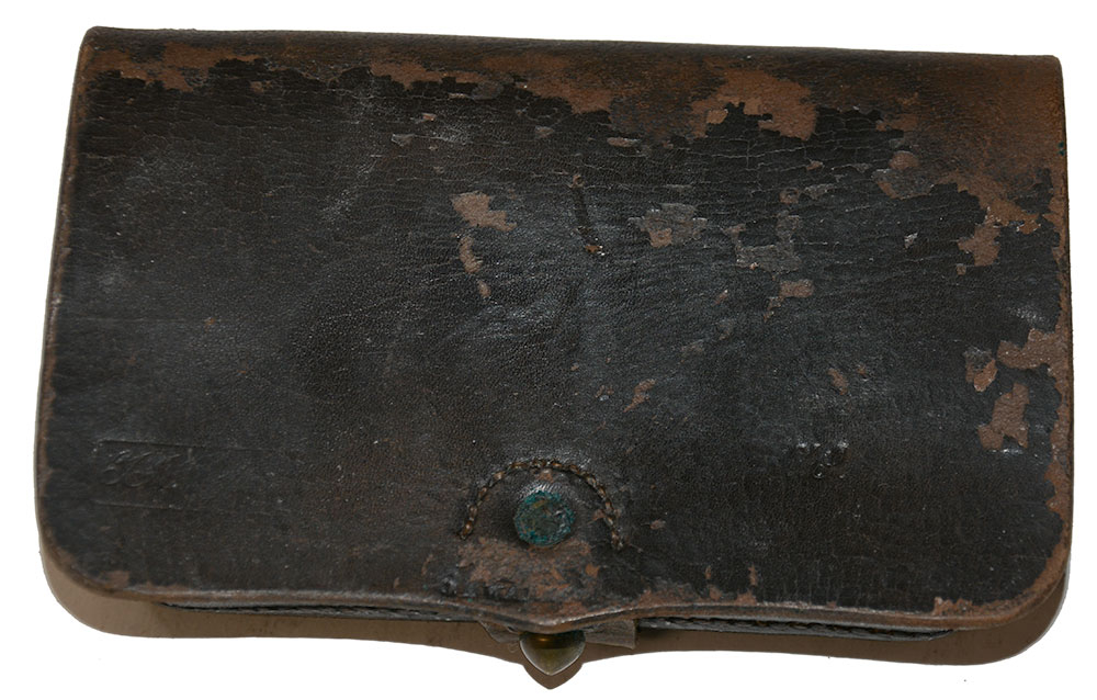 US CIVIL WAR PISTOL CARTRIDGE BOX