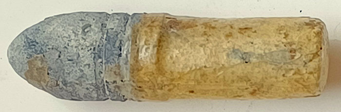 .58 CALIBER RIFLE MUSKET CARTRIDGE BY JOHNSON & DOW