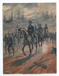 GRANT LEAVES THE WILDERNESS MAY 7, 1864, BY FREDERICK RAY