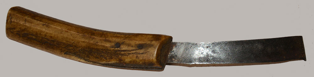 19TH CENTURY STAG HANDLED FARRIER’S HOOF KNIFE BY WILKINSON