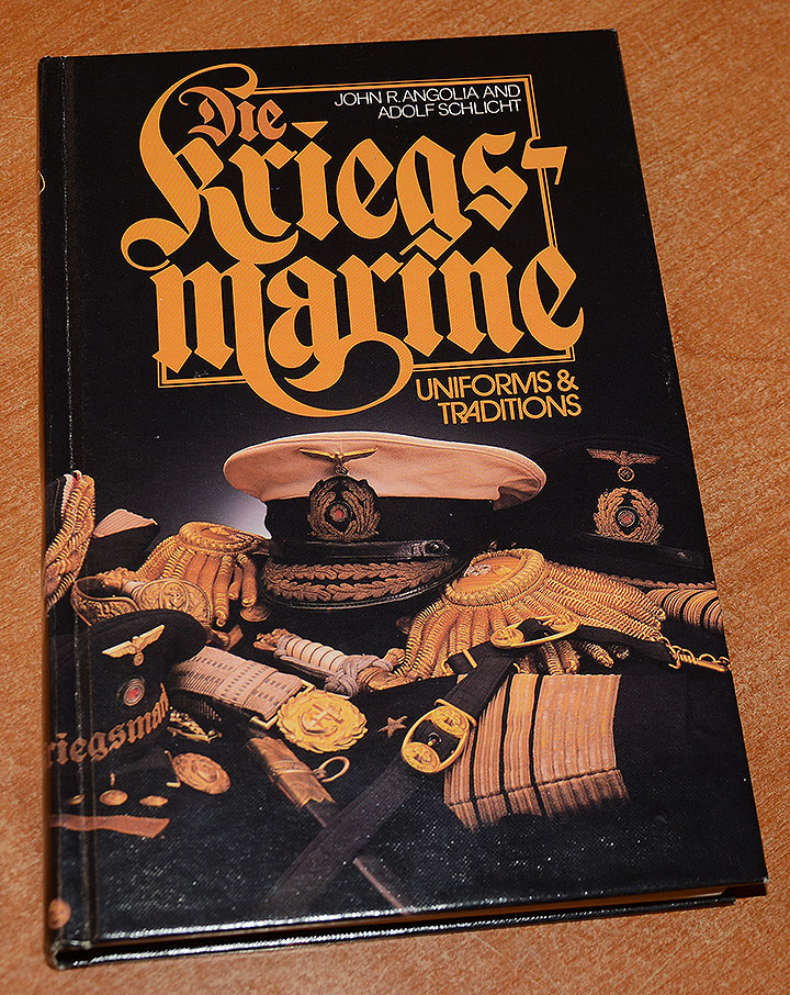 SIGNED AND NUMBERED WORLD WAR TWO GERMAN NAVY REFERENCE BOOK 