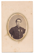 CDV 147TH NEW YORK DOUBLE AMPUTEE ALFRED A. STRATTON