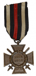 GERMAN WW1 SERVICE CROSS AND RIBBON