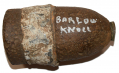 U.S. 3.8” HOTCHKISS SHELL FOR JAMES RIFLE RECOVERED FROM BARLOW’S KNOLL