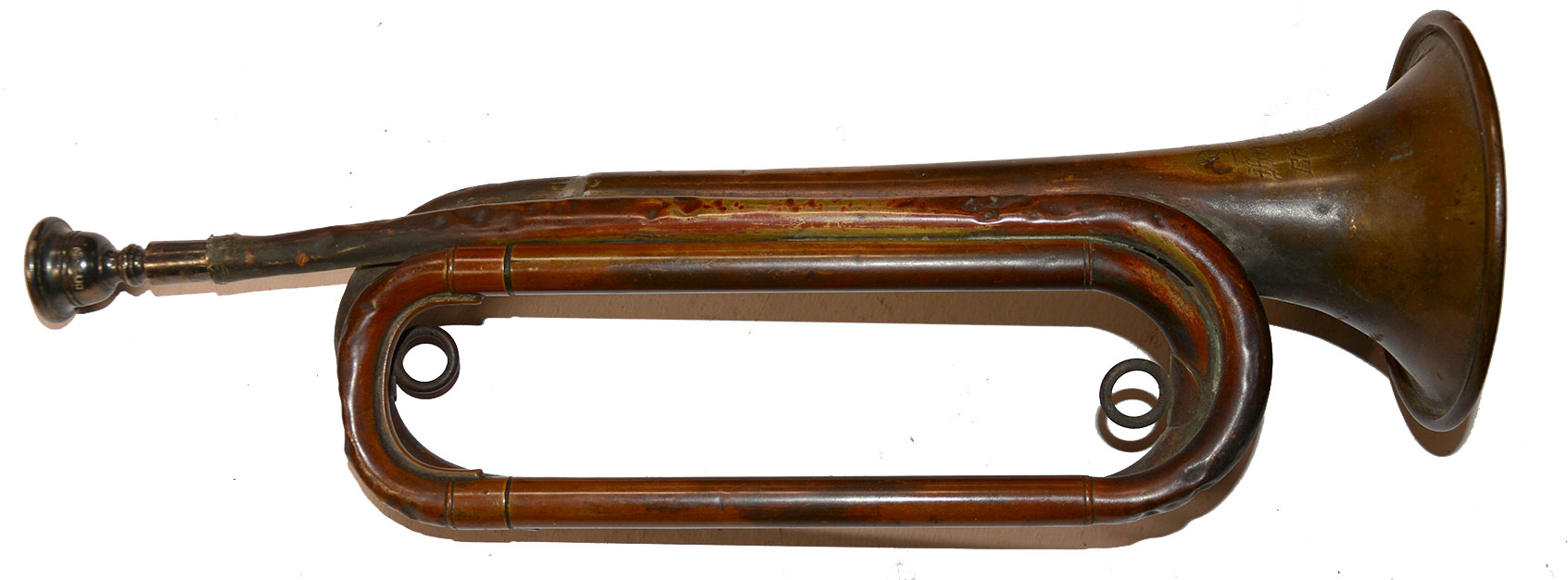 VETERANS OF FOREIGN WAR US M1892 WWI BUGLE