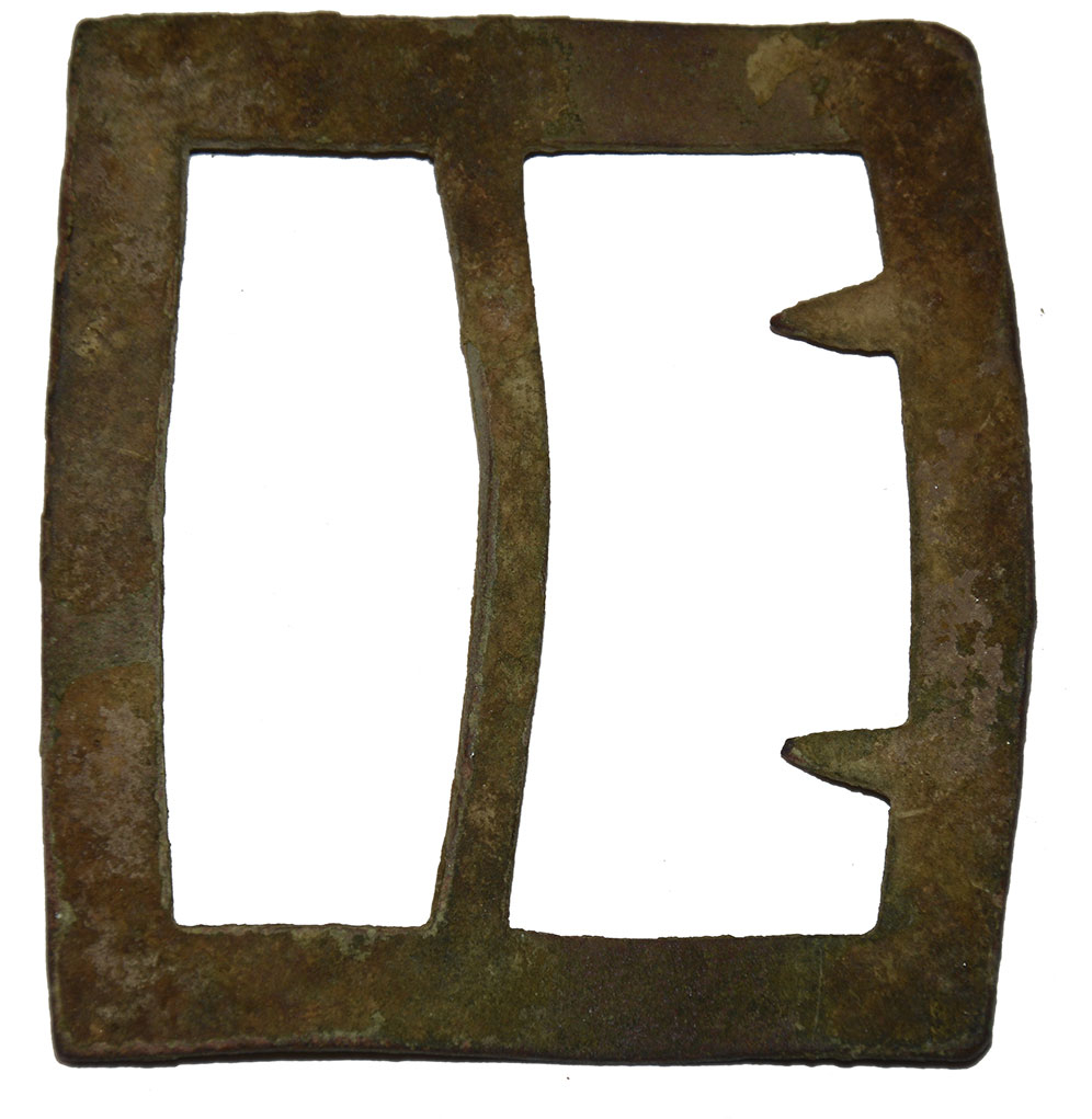 CONFEDERATE ENLISTED MAN’S FRAME BUCKLE FROM COLD HARBOR