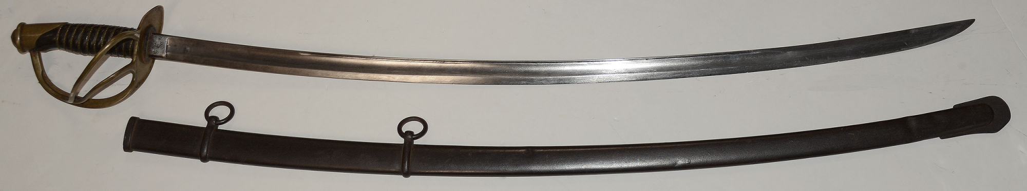1862 DATED MANSFIELD AND LAMB U.S. CAVALRY SABER
