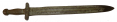 CONFEDERATE ARTILLERY SHORT SWORD WITH CS AND STAR