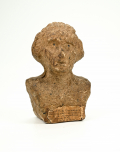 WASHINGTON BUST MADE OF MACERATED GREENBACKS 