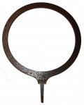 1857 US NAVY YARD WASHINGTON MARKED 10-INCH SHOT/SHELL GAUGE