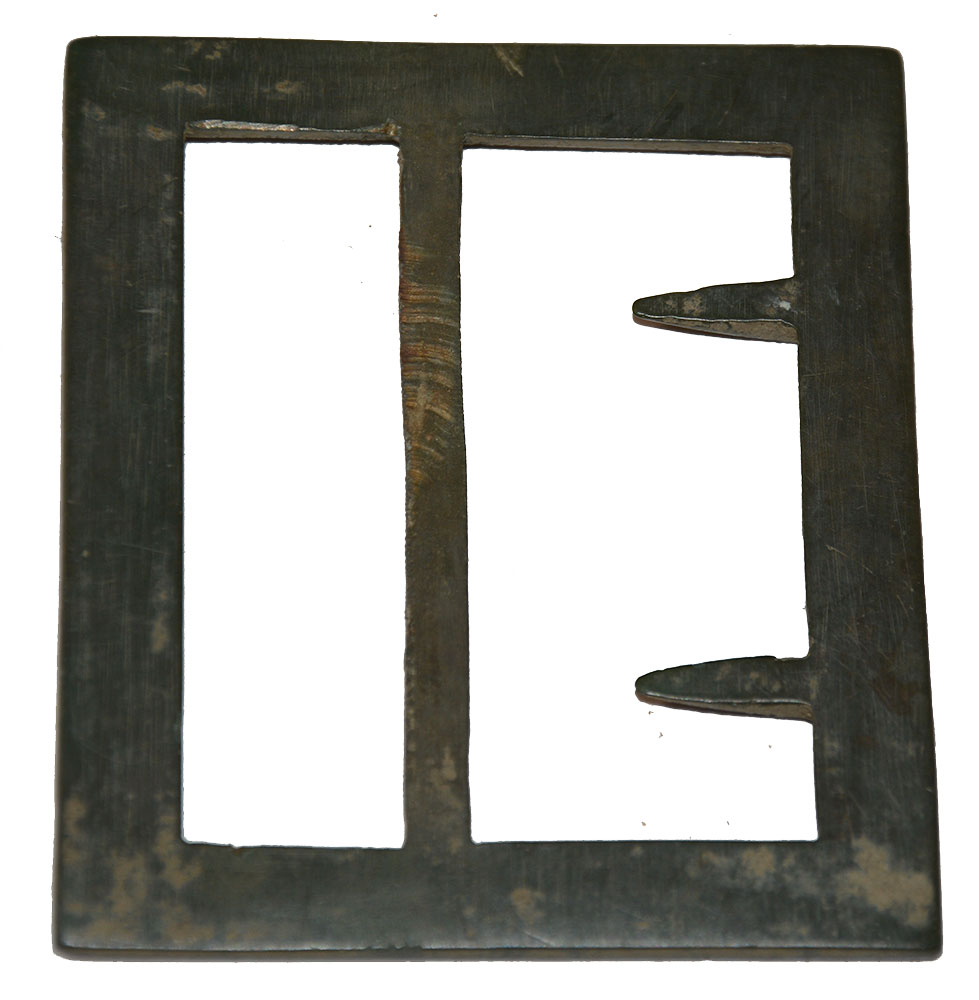 CONFEDERATE ENLISTED MAN’S FRAME BUCKLE FROM CHICKAMAUGA