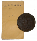 RELIC U.S. ENLISTEDMAN’S EAGLE BREAST PLATE FROM SNAKE CREEK GAP, RECOVERED BY SID KIRKSIS
