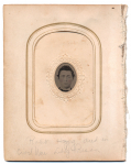 BUST VIEW OF 104TH NEW YORK SOLDIER WHO DIED AS A POW