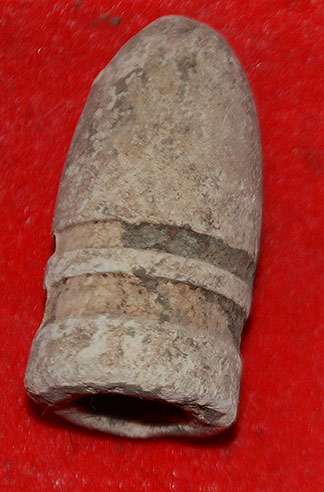 CS .58 CAL. GARDNER PATENT MINIE BALL RECOVERED NEAR CULP’S HILL