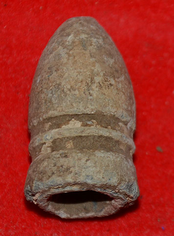 CS .58 CAL. GARDNER PATENT MINIE BALL RECOVERED NEAR CULP’S HILL