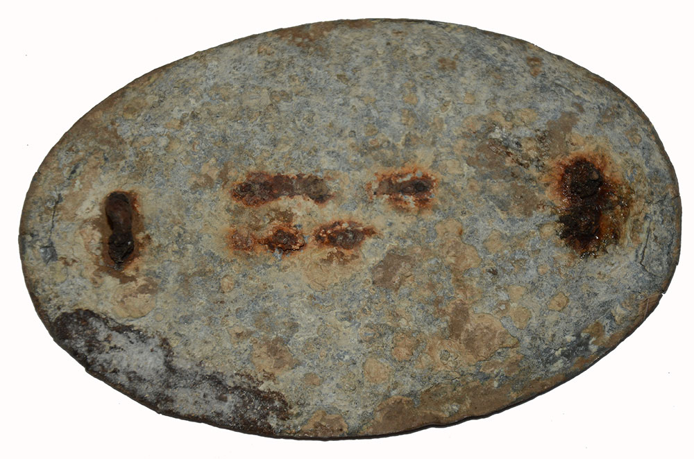 Box Plate US CIVIL WAR PATTERN 1839 CARTRIDGE BOX PLATE RECOVERED AT FRANKLIN ...