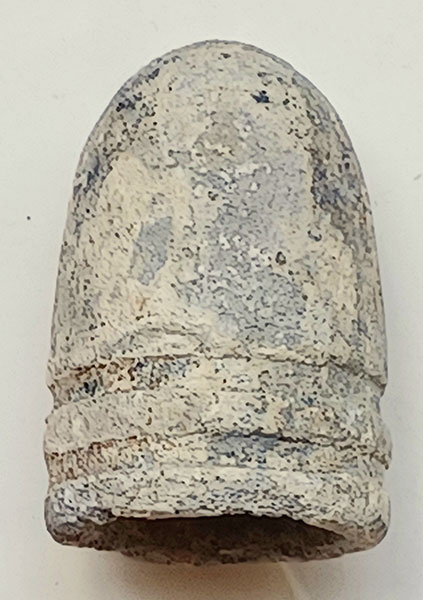 RARE CONFEDERATE .69 CALIBER “SEA SERVICE” BULLET