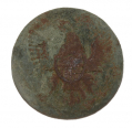 US GENERAL SERVICE EAGLE COAT BUTTON RECOVERED AT 3RD CORPS HOSPITAL SITE, GETTYSBURG – KEN BREAM COLLECTION