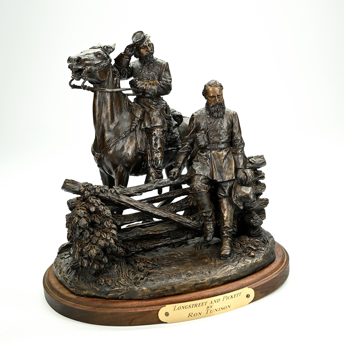 TUNISON SCULPTURE OF LONGSTREET AND PICKETT 