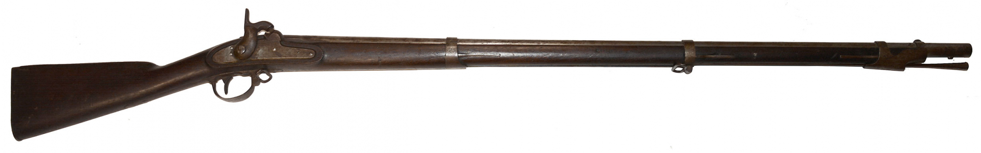 SCARCE 1853 DATED A.H. WATERS MODEL 1842 MUSKET