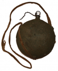 MODEL 1858 NEW YORK DEPOT SMOOTHSIDE CANTEEN WITH COVER AND STRAP