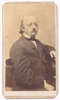 SEATED CDV OF GEN. BENJAMIN BUTLER IN CIVILIAN DRESS