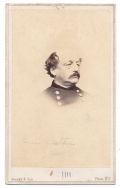 BUST VIEW CDV OF GEN. BENJAMIN BUTLER