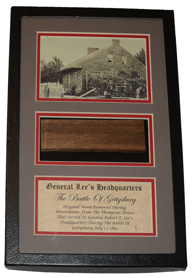 WOOD REMOVED FROM LEE’S HEADQUARTERS AT GETTYSBURG