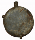CONFEDERATE “PIE-PLATE” TIN DRUM CANTEEN