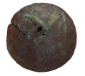 US GENERAL SERVICE EAGLE COAT BUTTON RECOVERED AT 3RD CORPS HOSPITAL SITE, GETTYSBURG – KEN BREAM COLLECTION