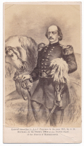 CDV ETCHING OF GEN. BENJAMIN BUTLER