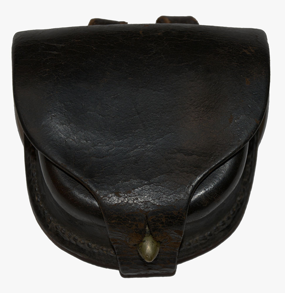 VERY GOOD EARLY TO MID-WAR CAP BOX WITH INTACT FLEECE BY GAYLORD