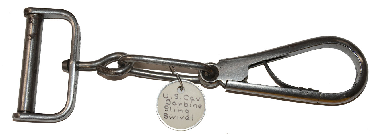 CAVALRY CARBINE SLING SWIVEL HOOK - MAKER MARKED