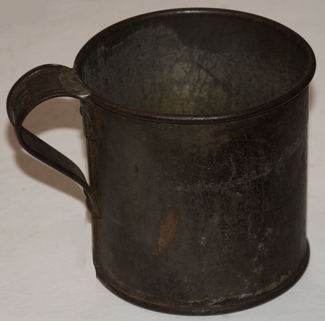 U.S. ARMY CUSTER ERA, INDIAN WAR, MODEL 1874 MESS CUP