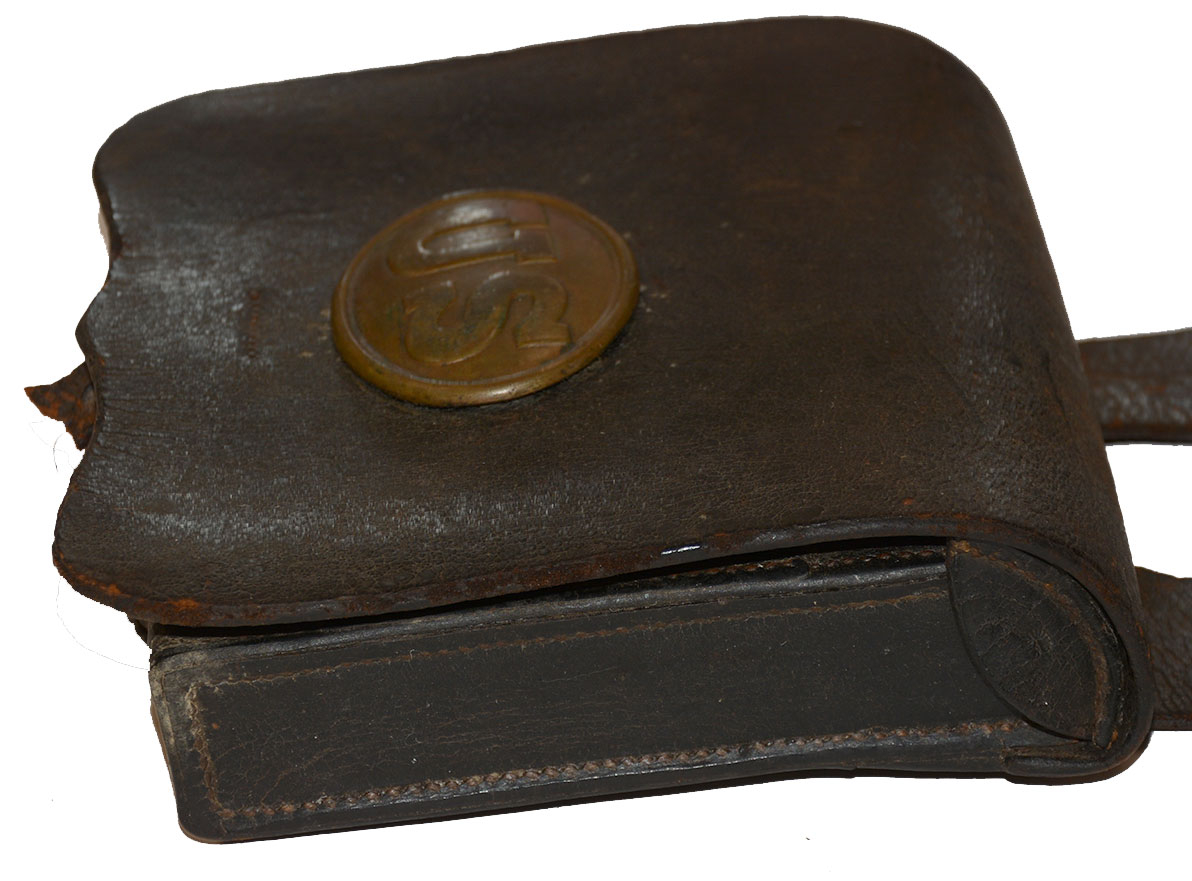 US MODEL 1857 .69 ROUND BALL INFANTRY CARTRIDGE BOX RIG BY DINGEE WITH ...