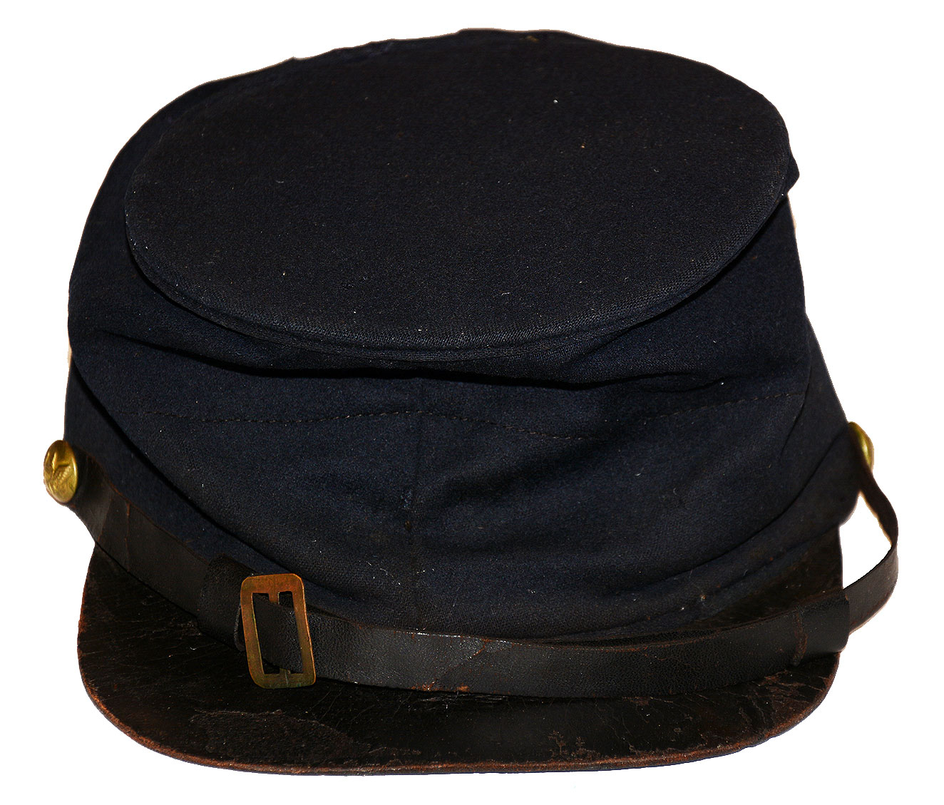 CIVIL WAR REGULATION ISSUE FORAGE OR “BUMMER” CAP BY L.J. & I. PHILLIPS