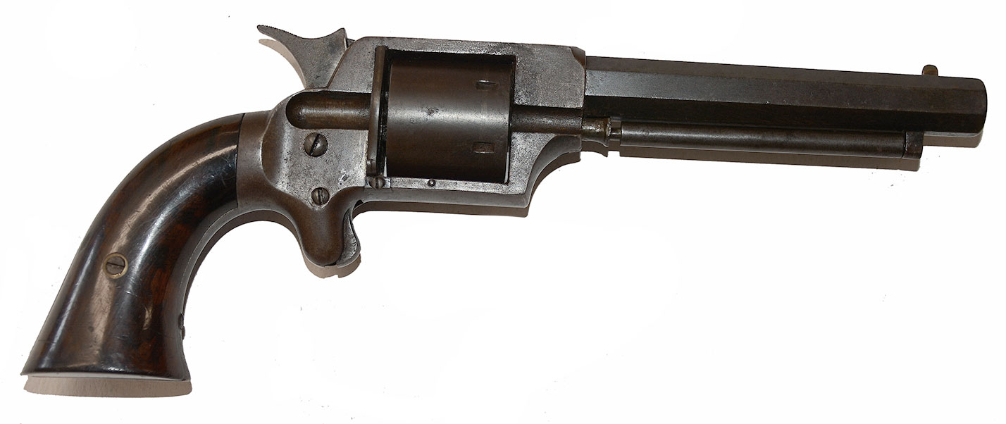 J.P. LOWER MODEL, WILLIAM P. UHLINGER POCKET REVOLVER 