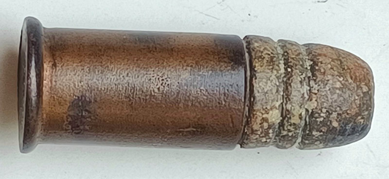 .44 HENRY/WINCHESTER/LONG COLT RIMFIRE CARTRIDGE, RAISED 