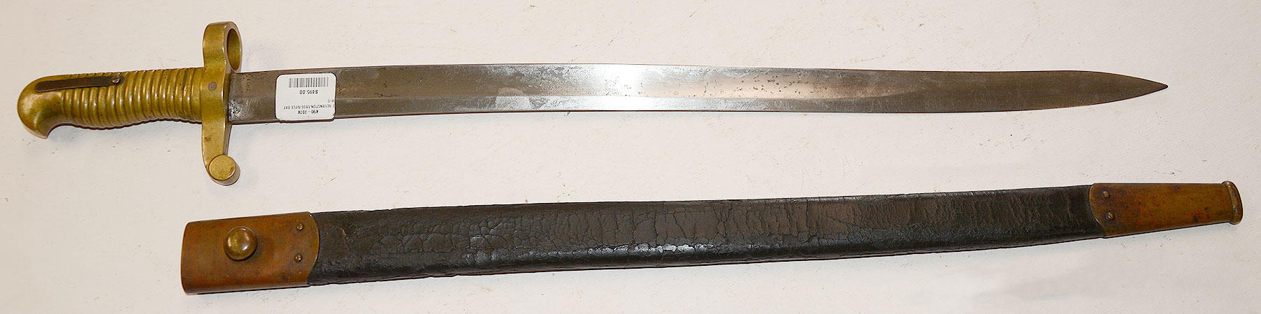 REMINGTON ALTERATION MISSISSIPPI RIFLE BAYONET WITH SCABBARD