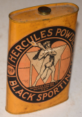 TIN POWDER CAN FROM HERCULES POWDER COMPANY