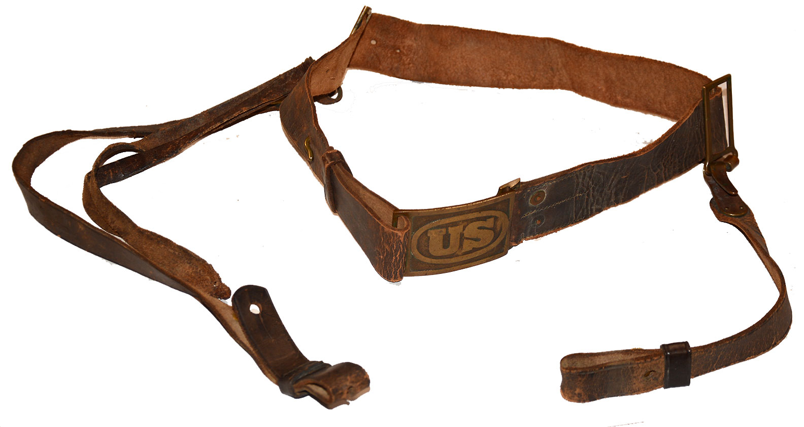 MODEL 1874 CAVALRY SWORD BELT WITH 